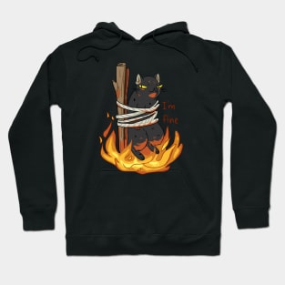 Bonfire for witches Hoodie